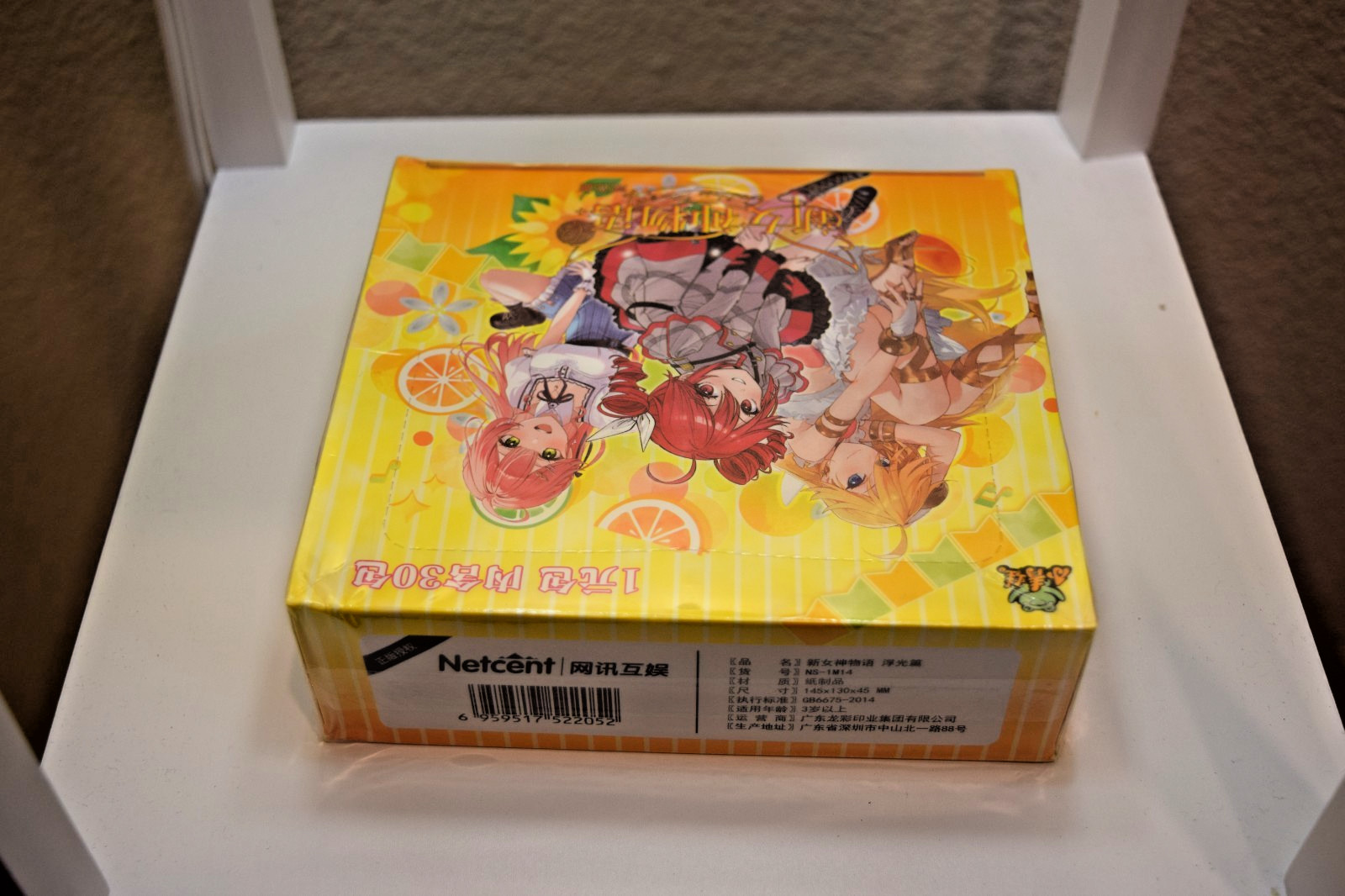 Goddess Story NS‑1M14 Waifu Anime TCG Booster Box – 30 Packs – Factory Sealed