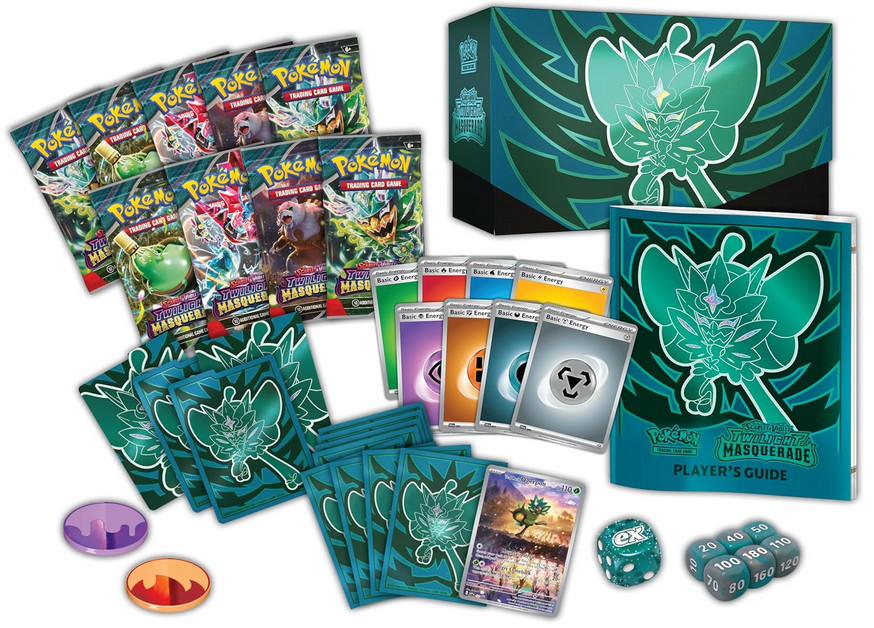 Twilight Masquerade Elite Trainer Box ETB Brand New Sealed Pokemon 2024
