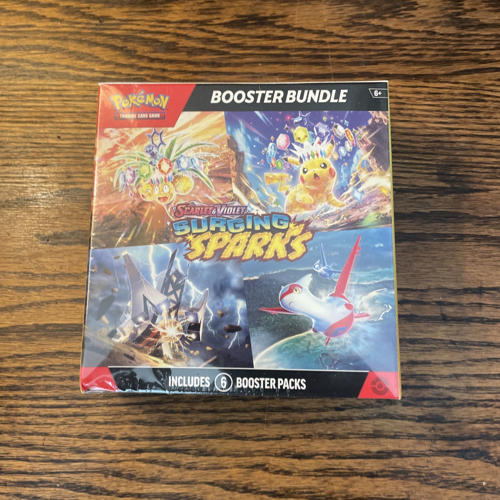 Surging Sparks Booster Bundle (6 Booster Packs Per Box)