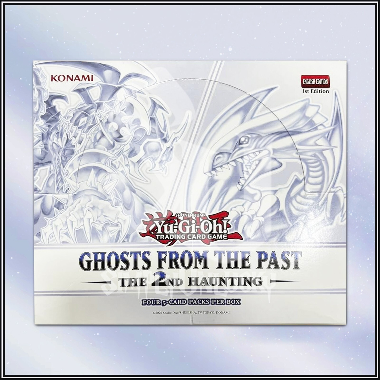 YuGiOh GHOSTS FROM THE PAST: THE 2ND HAUNTING Booster Box Display 5 Mini Box👻