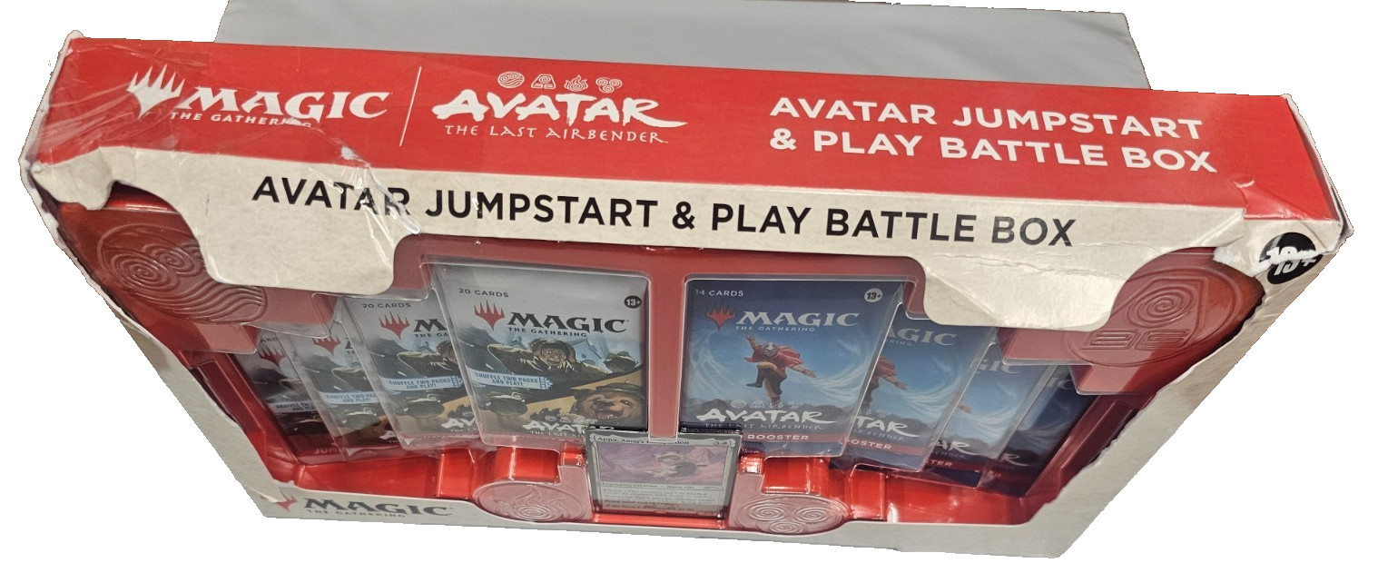 Magic the Gathering: Avatar The Last Airbender Jumpstart And Battle Box
