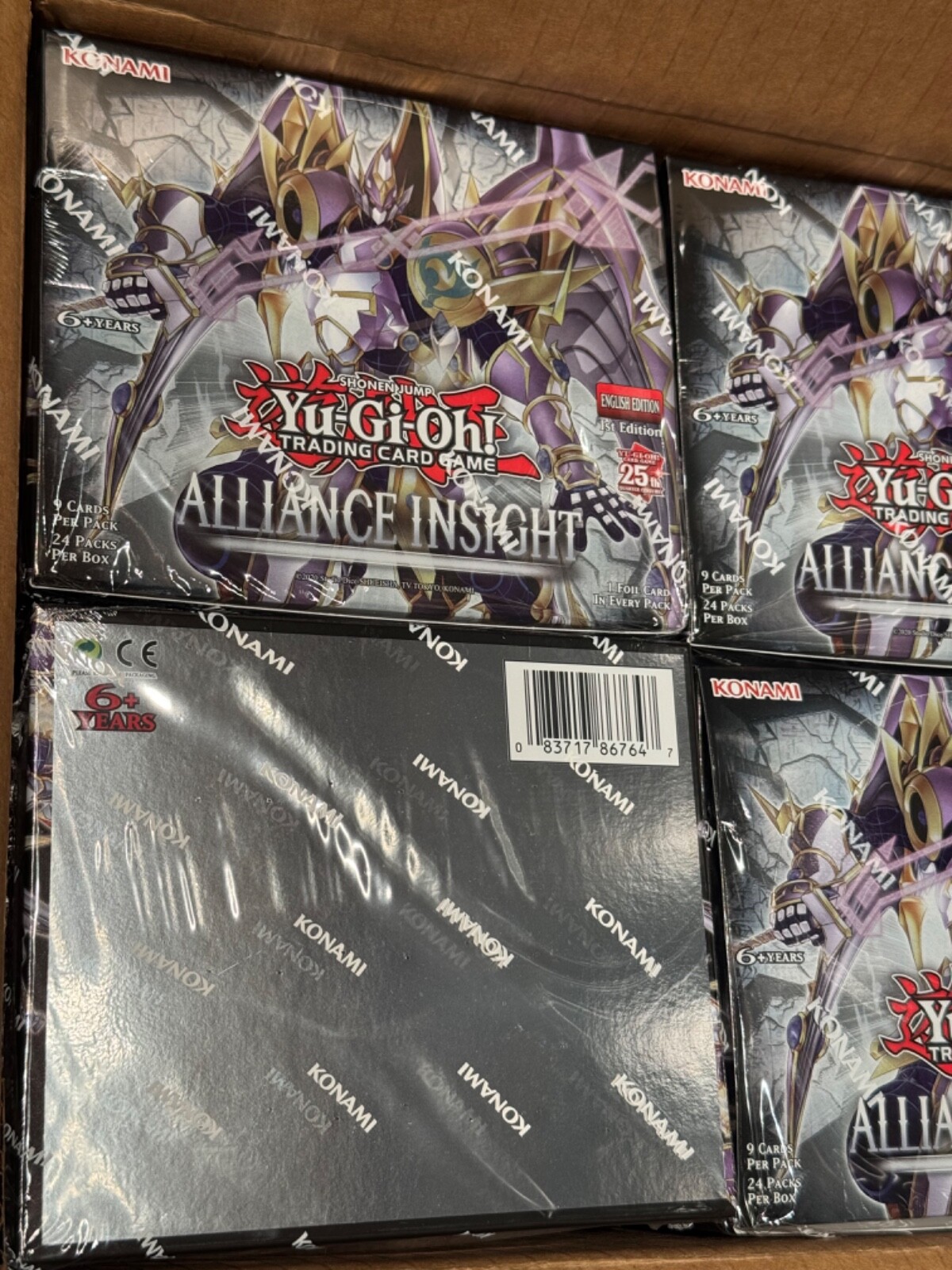 YuGiOh! Alliance Insight – Booster Box Factory Sealed 1st Edition – 24 Packs