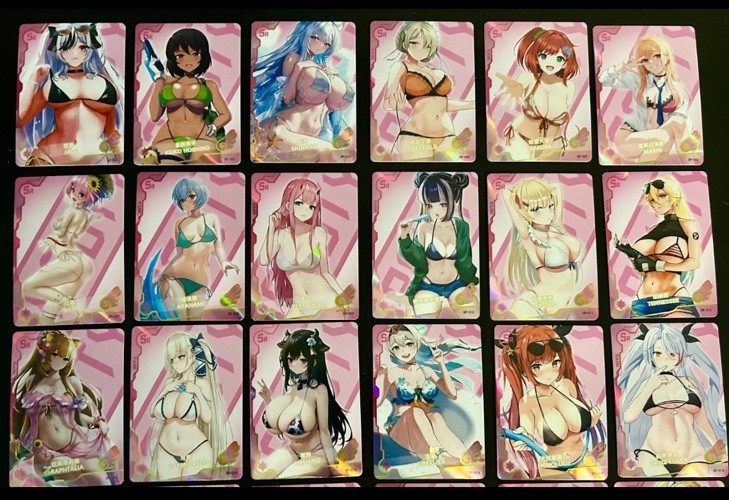 Goddess Maiden Girl Party 5 Card Anime Spicy Waifu 20 Pack Booster Box New