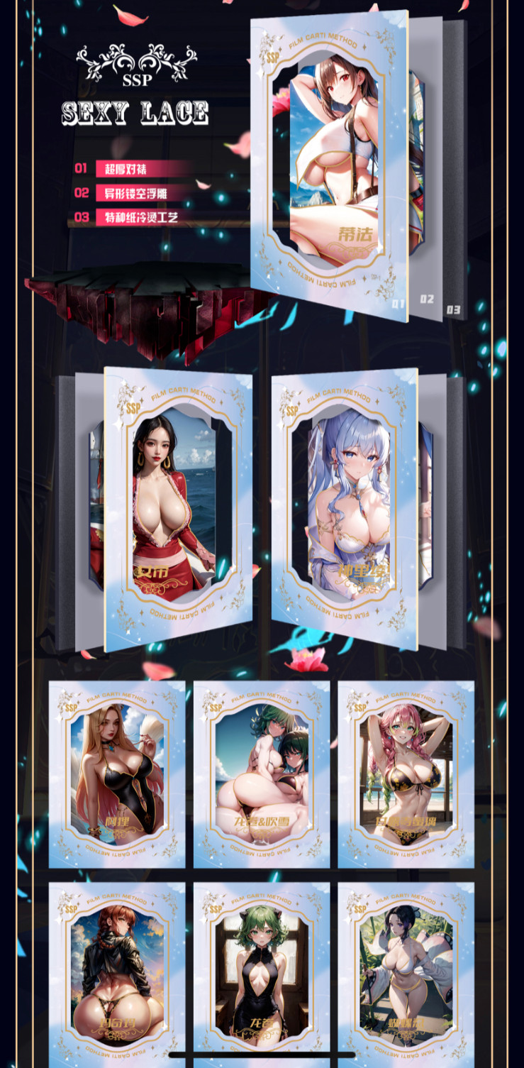 Goddess Story Doujin Anime Waifu Box Charming Figure Trading Card Box 10+1 Packs