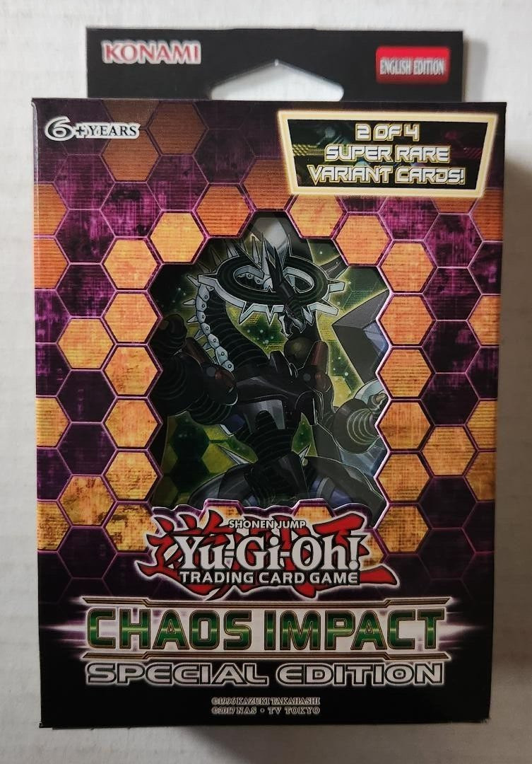 Yu-Gi-Oh! TCG Chaos Impact Special Edition Box – 3 booster packs