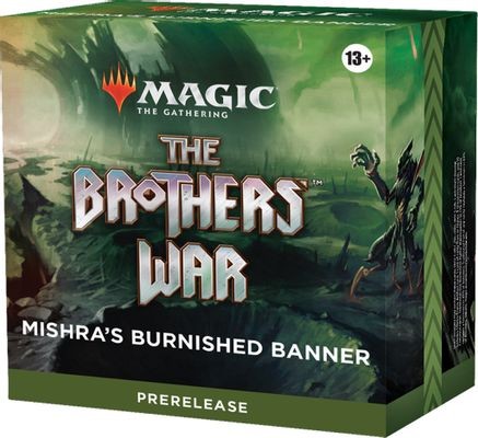 Magic the Gathering The Brothers’ War Prerelease Pack – Mishra’s Burnished Banne