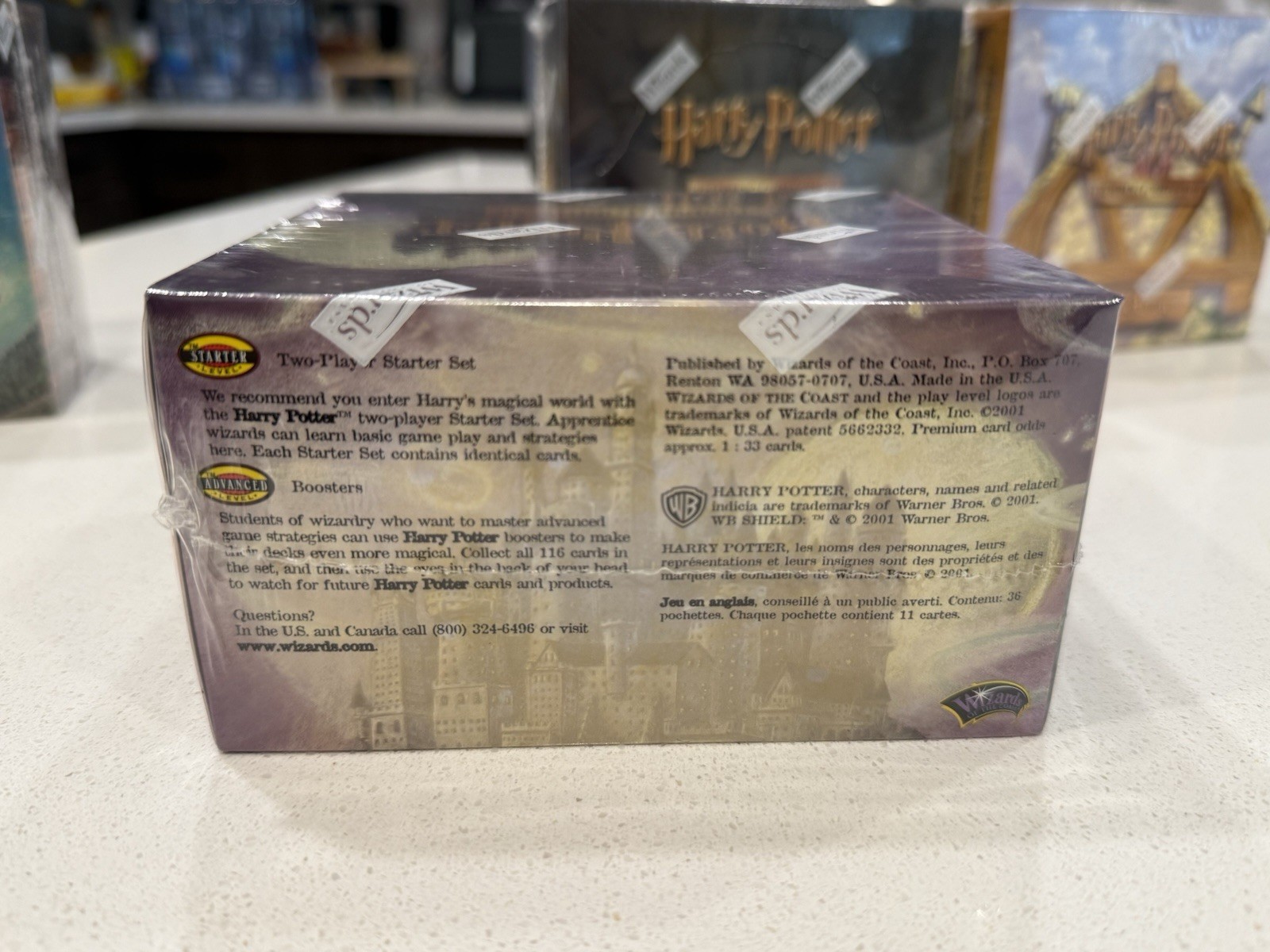 Harry Potter Tcg Wizards Of The Coast Booster Box Set Sealed Base Set English