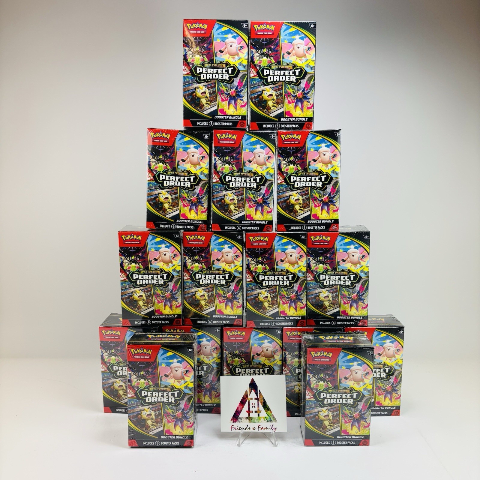 Pokémon TCG: Mega Evolution-Perfect Order Booster Bundle (6 Packs) New Sealed