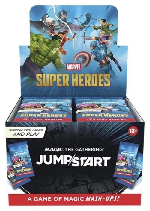 Magic The Gathering: Marvel Super Heroes Jumpstart Booster Display