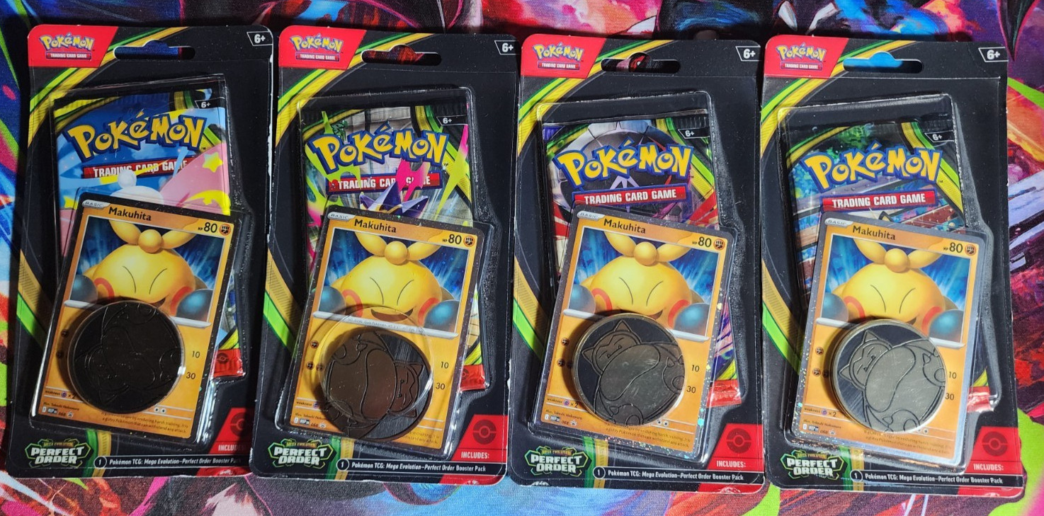 Checklane Blister (Makuhita) Perfect Order ART SET ME03 Pokemon TCG
