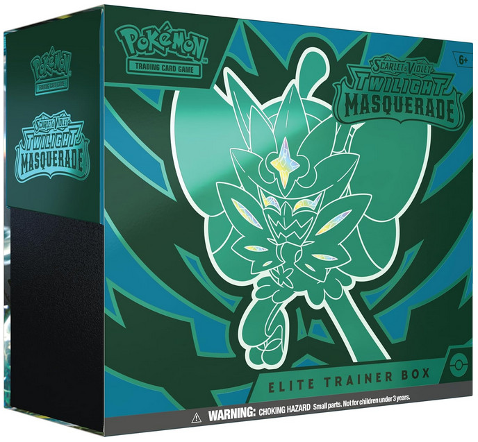 Twilight Masquerade Elite Trainer Box ETB Brand New Sealed Pokemon 2024