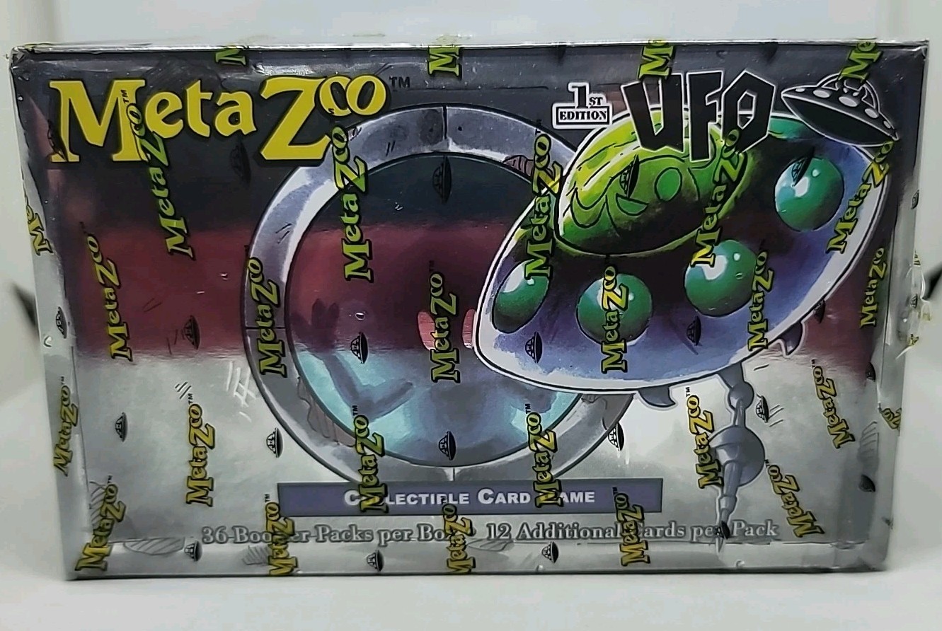 Factory Sealed MetaZoo Cryptid Nation TCG UFO 1st Edition Booster Box 36 Packs