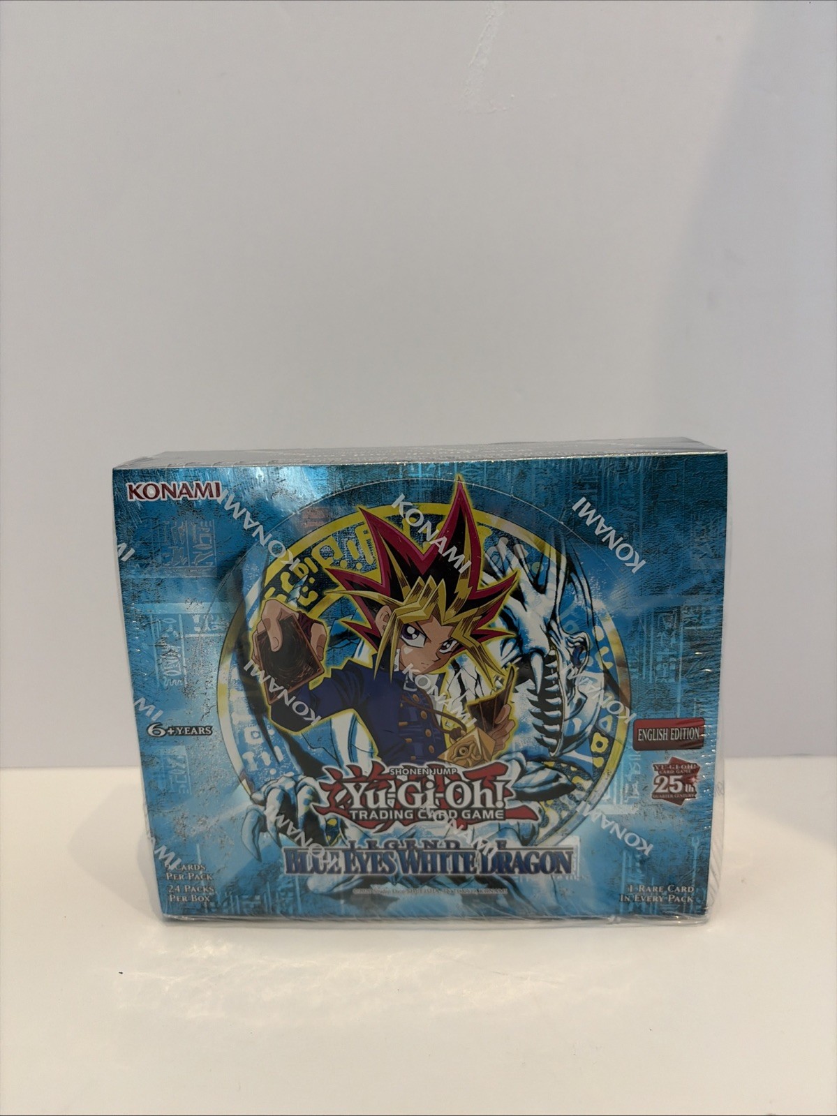 Yugioh Legend of Blue Eyes White Dragon Booster Box 25th Anniversary – SEALED