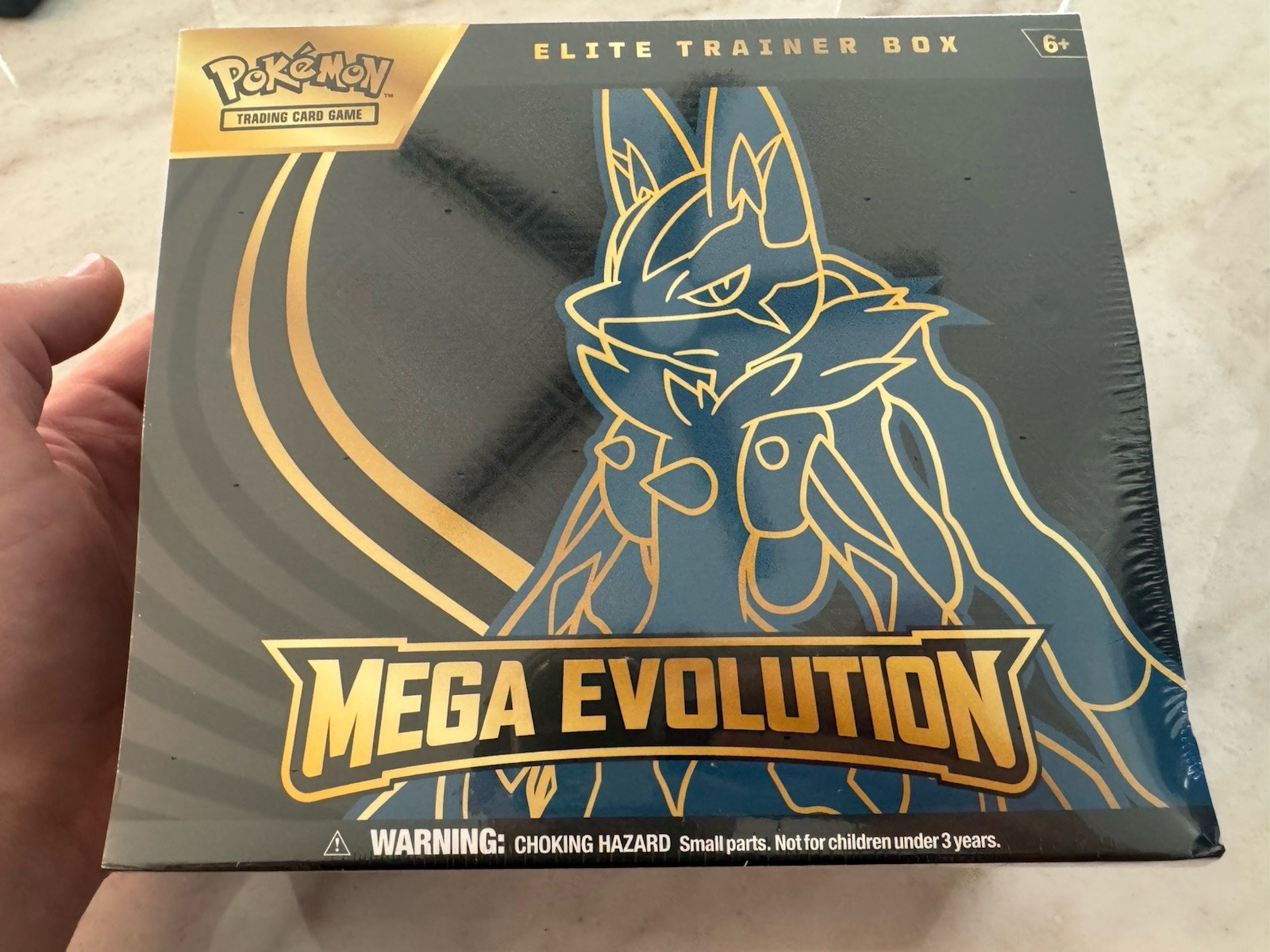 Pokemon TCG Mega Evolution Lucario ETB Elite Trainer Box – New Sealed