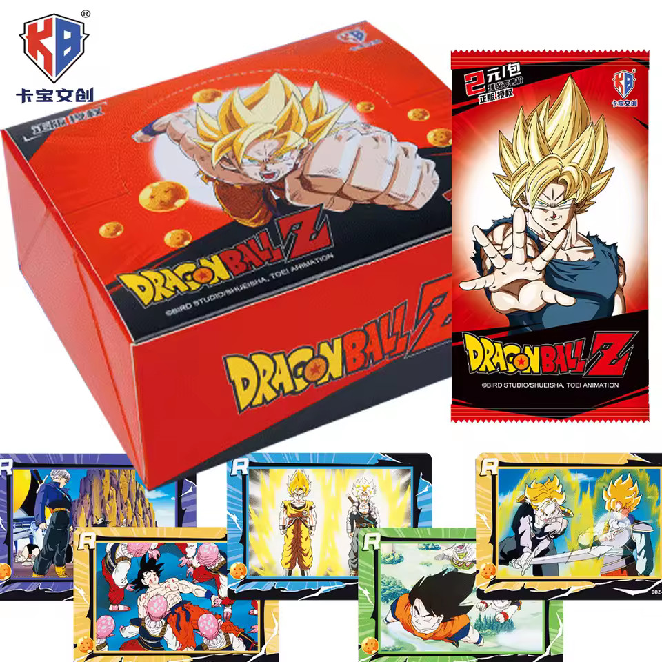 Dragon Ball Z Kabao Official Booster Box 30 Pack Trading Cards Anime TCG NEW KB