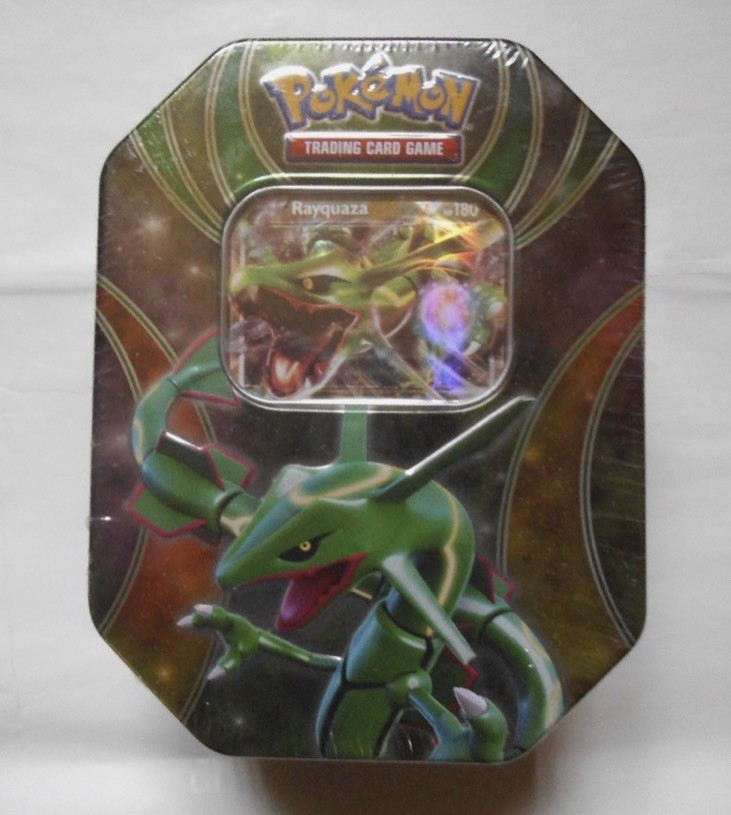 RAYQUAZA XY Power Keepers Collection Tin Pokemon Ancient Origins