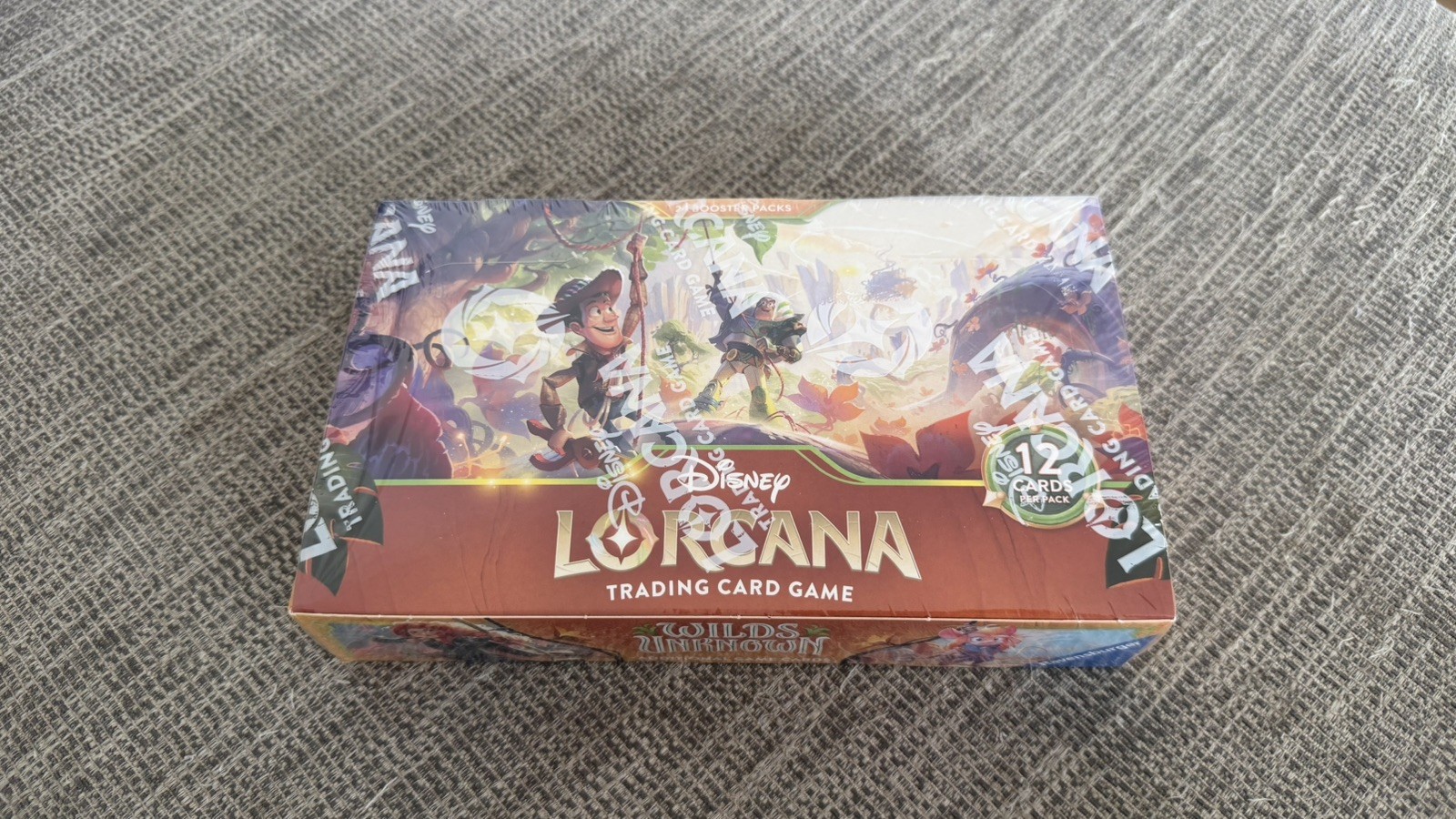 Disney Lorcana TCG Wilds Unknown Booster Box 24 Packs 288 Cards Factory Sealed