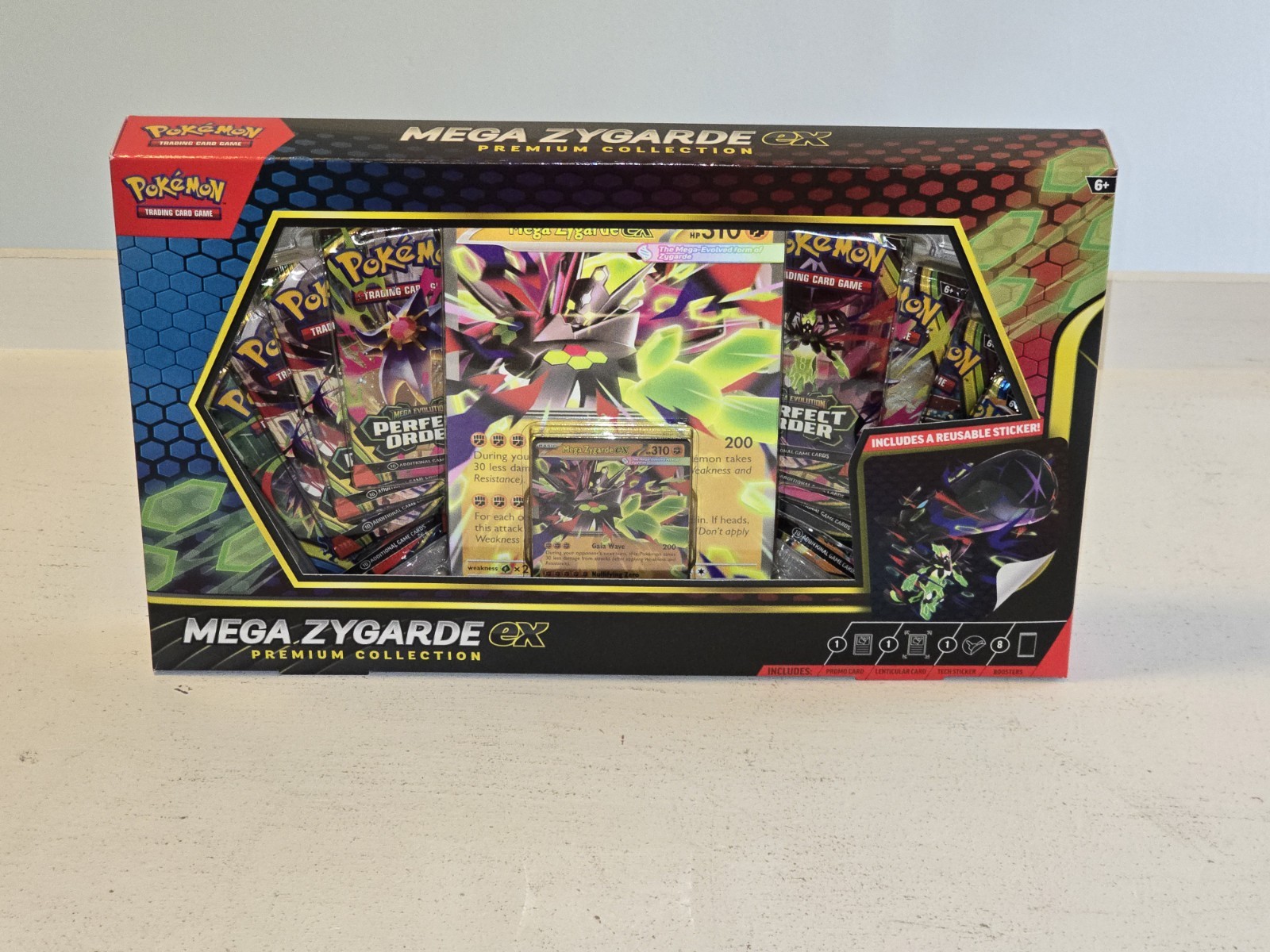 Pokémon Mega Zygarde EX Premium Collection Box 🔥FACTORY SEALED!🔥