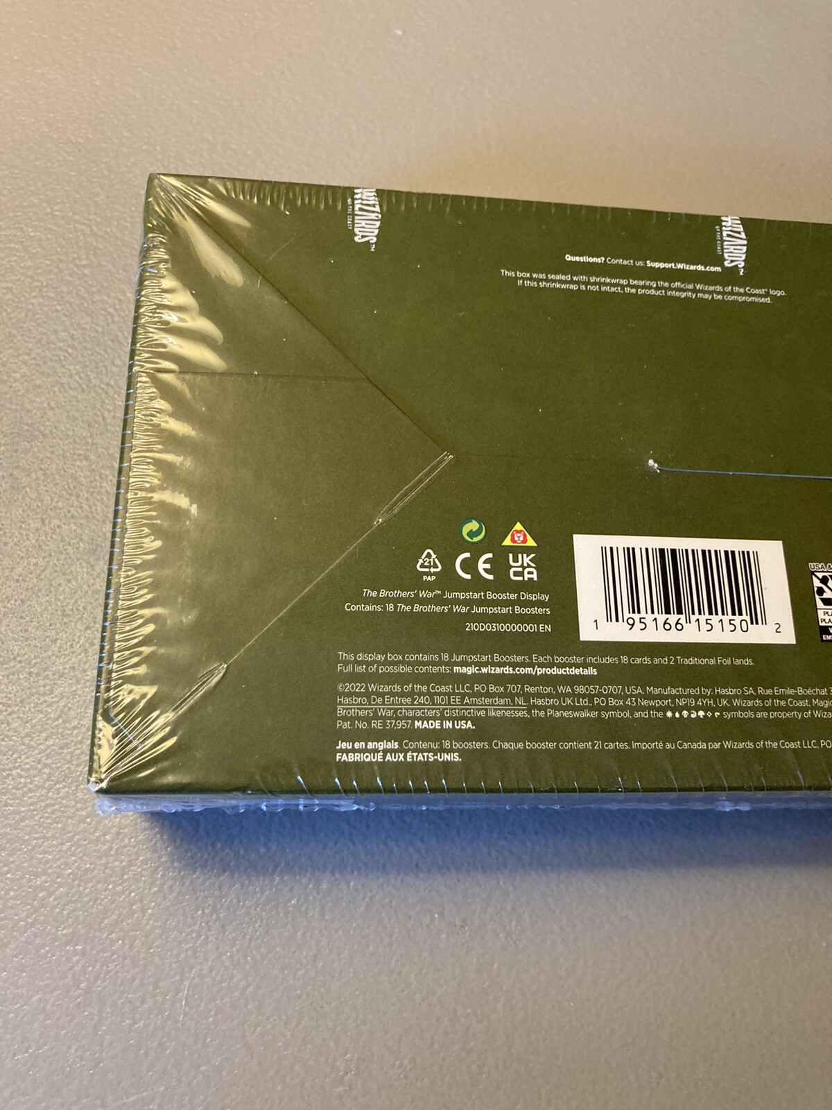 Wizards of the Coast Magic The Gathering The Brothers War Jumpstart Booster Box