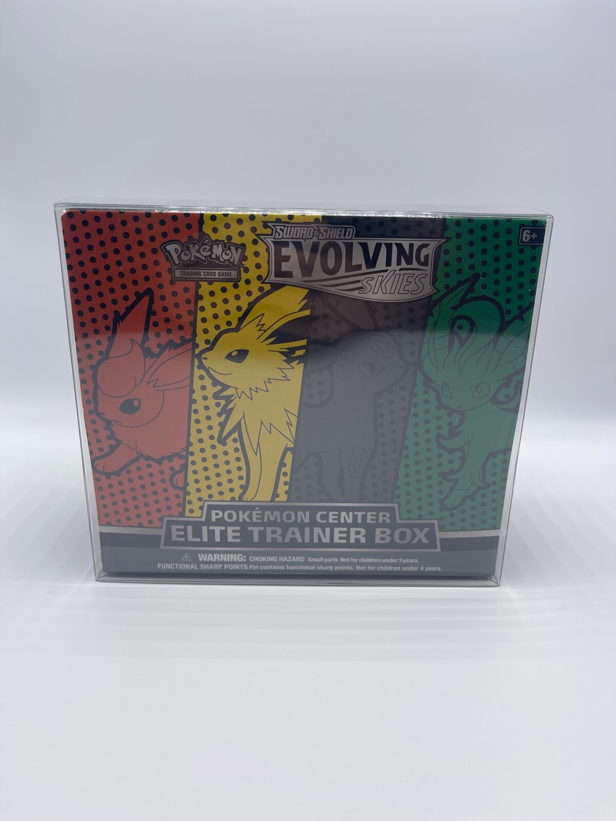 5-Pack SCRATCH & UV RESISTANT 0.50mm Box Protector Fit Pokemon Elite Trainer Box