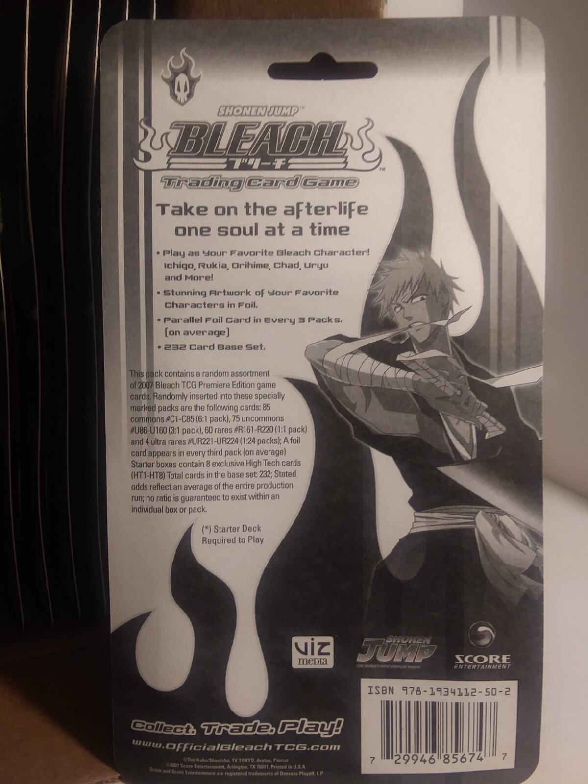 BLEACH PREMIERE 1ST EDITION CCG / TCG BLISTER BOOSTER BOX – 12 PACKS