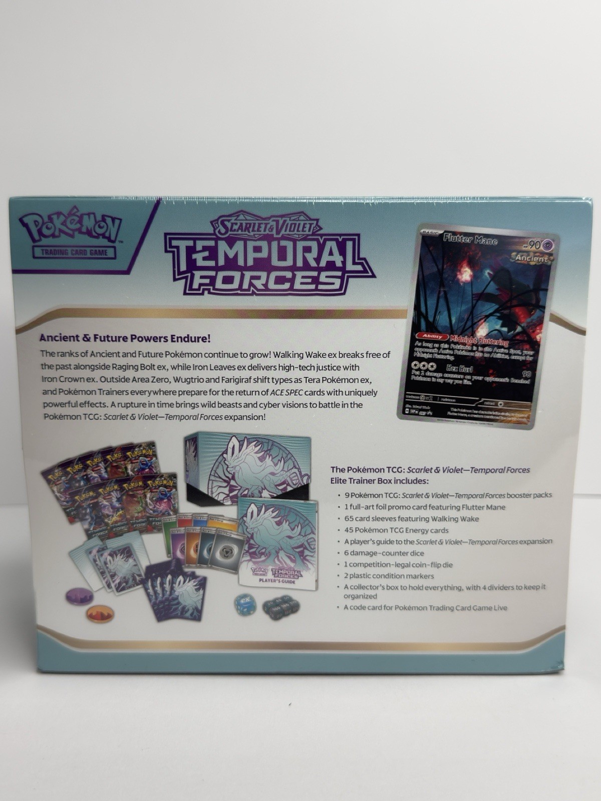 Pokemon Temporal Forces Elite Trainer Box – Walking Wake ETB – Sealed New NM