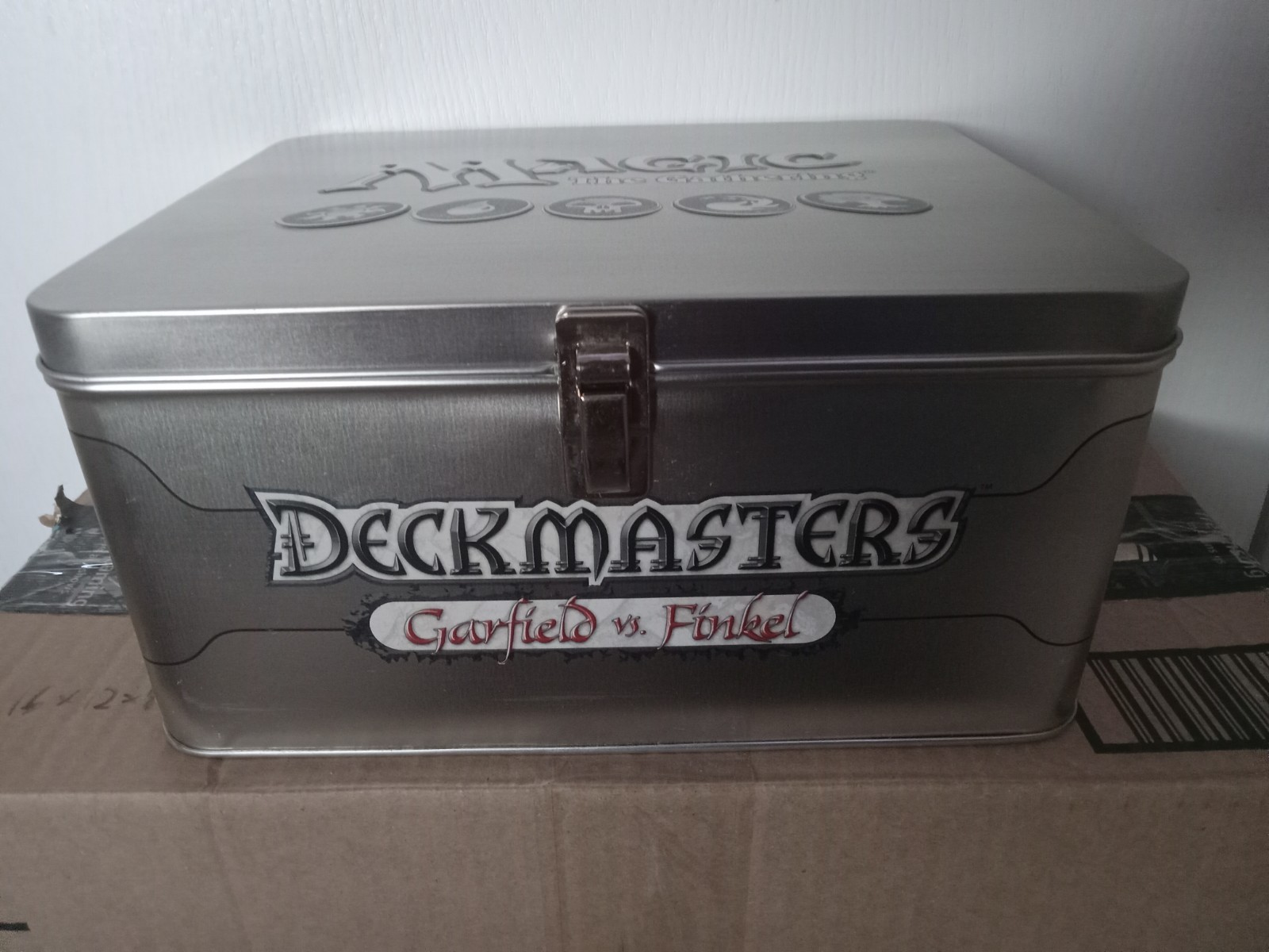 Magic The Gathering Deckmasters Garfield vs Finkel – Open Box, Sealed Card Packs