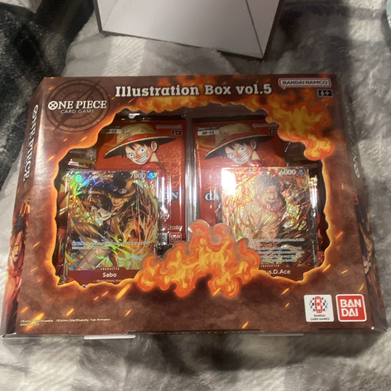 Bandai One Piece Card Game Illustration Box Vol.5 EN 2024 Promo 12 Cards