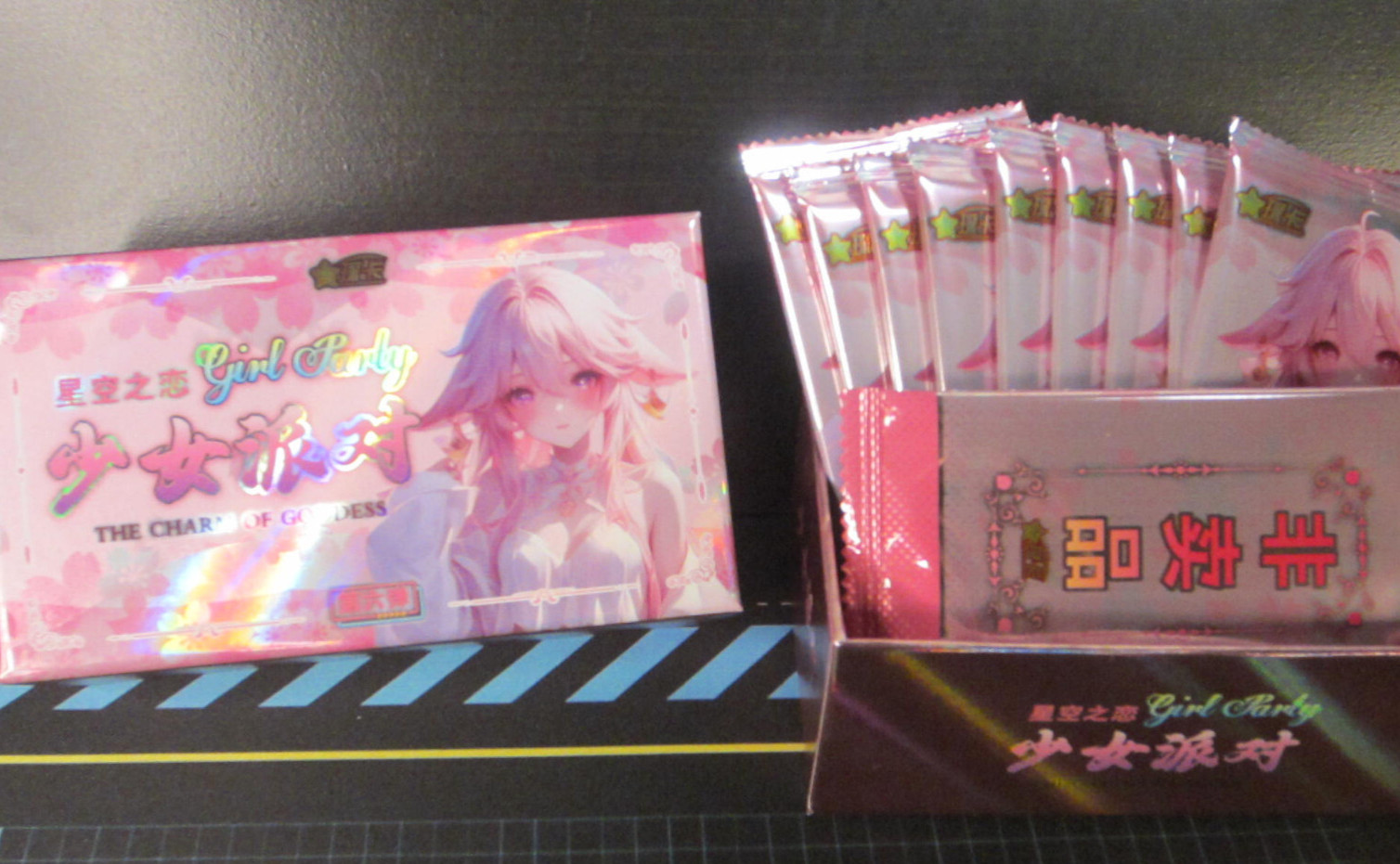 Girl Party Charm Of the Goddess Spicy Waifu Anime story Booster Box US STOCK