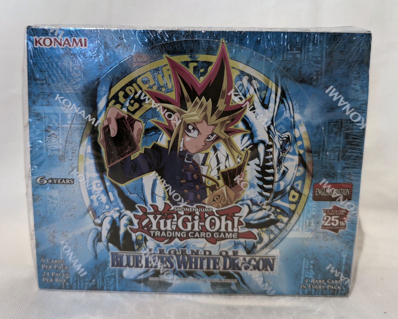 Konami Yu-Gi-Oh! TCG Legend of Blue Eyes White Dragon Booster Box 24-Packs – NEW