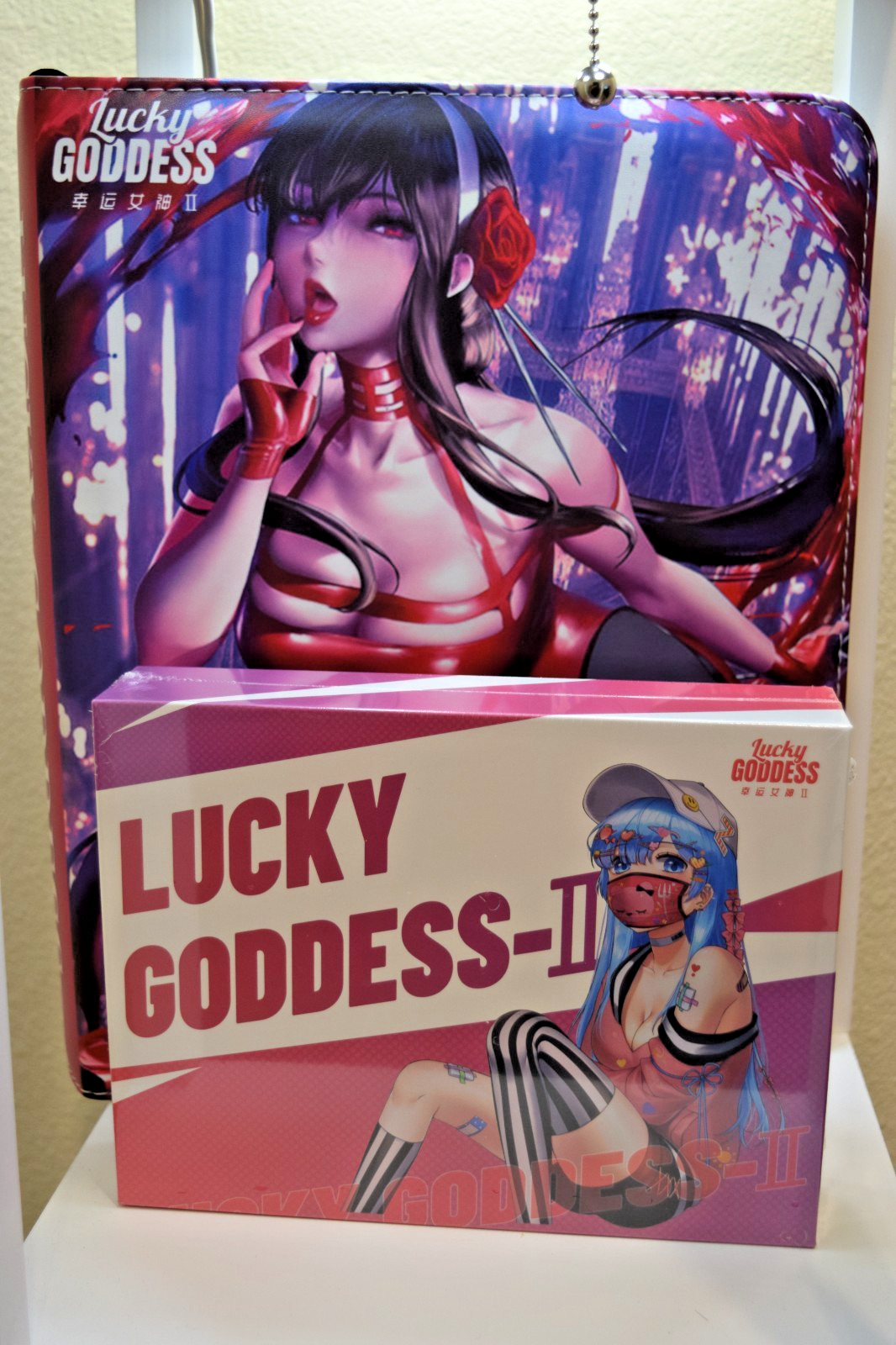 Lucky Goddess-2 NEW Factory Sealed Box • Waifu Anime TCG • Goddess Story Trading