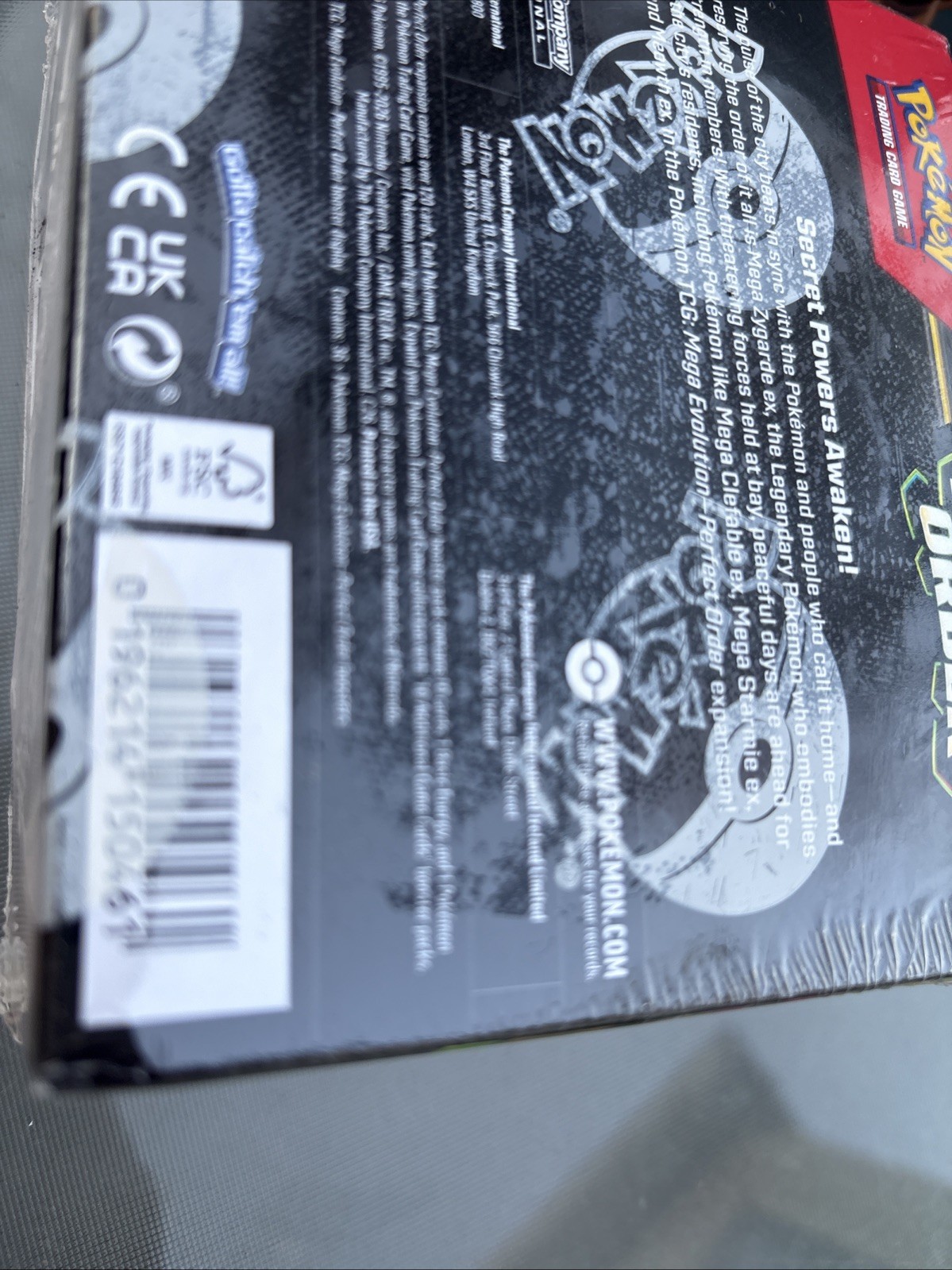 Pokemon Mega Evolution Perfect Order Booster Box Sealed