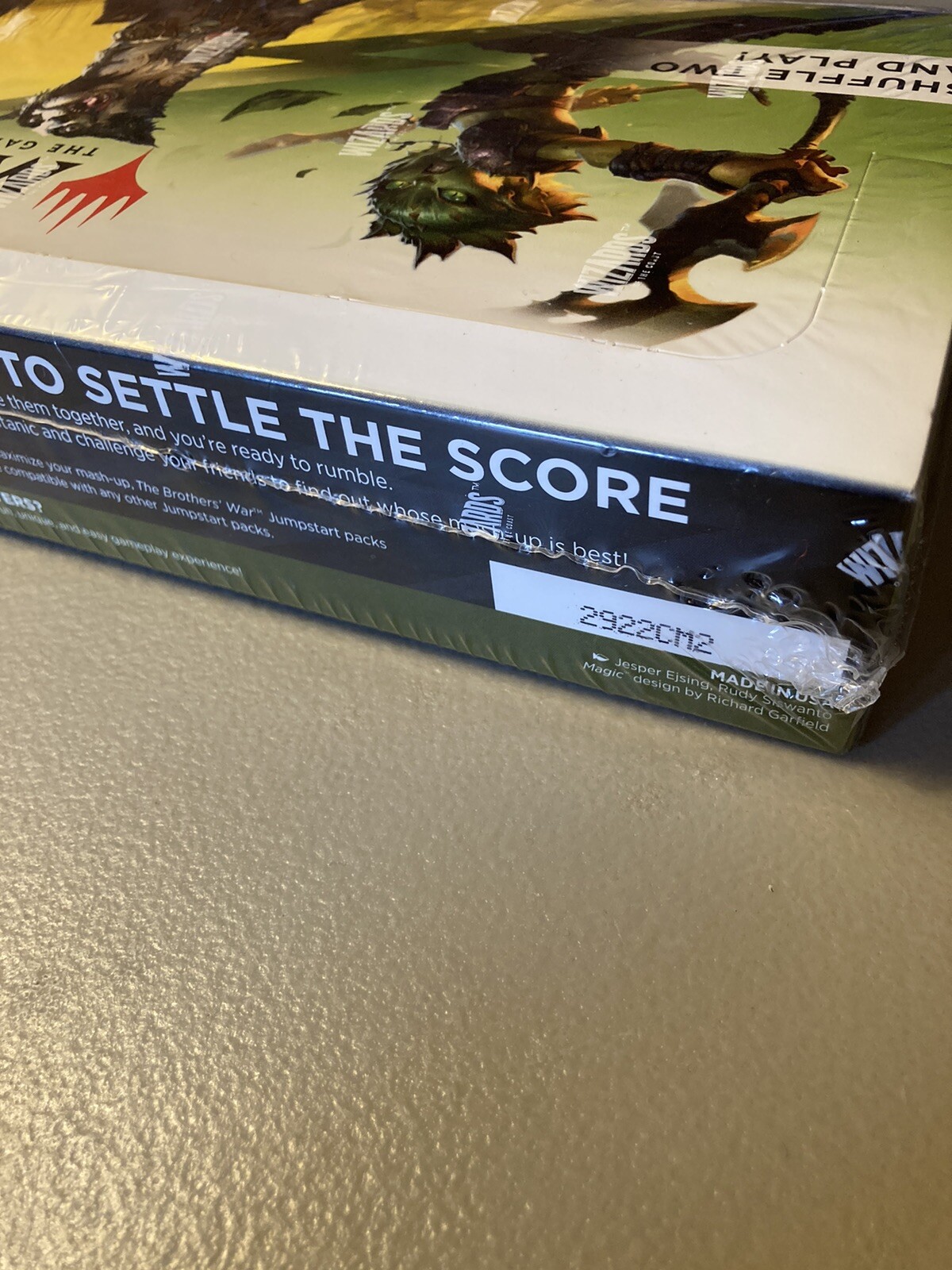 Wizards of the Coast Magic The Gathering The Brothers War Jumpstart Booster Box