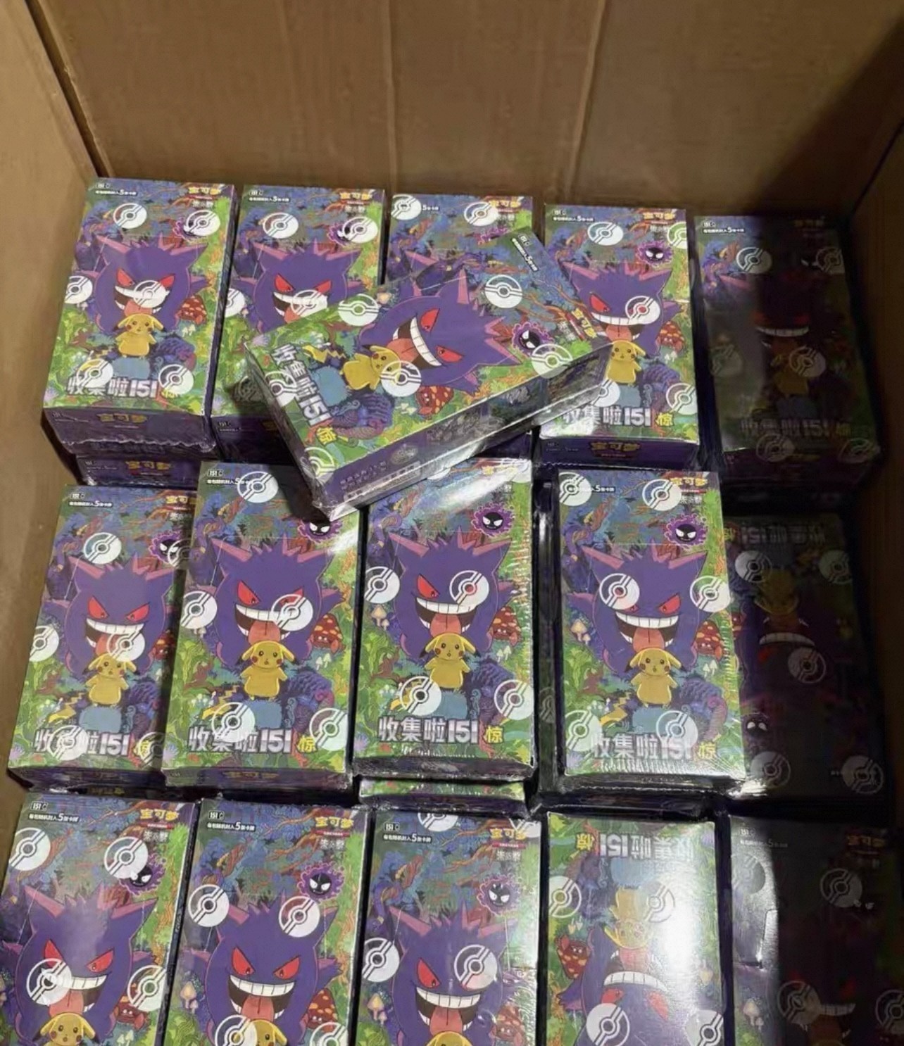Pokemon 2025 TCG Chinese Collect 151C Surprise Slim Box Sealed☑Mint【game cards@！