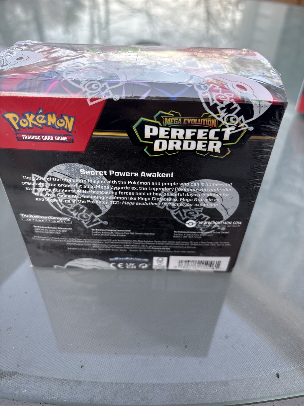 Pokemon Mega Evolution Perfect Order Booster Box Sealed