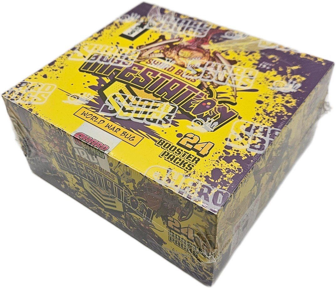 Shard Bugs TCG Infestation World War Bug Factory Sealed 24 Pack Booster Box