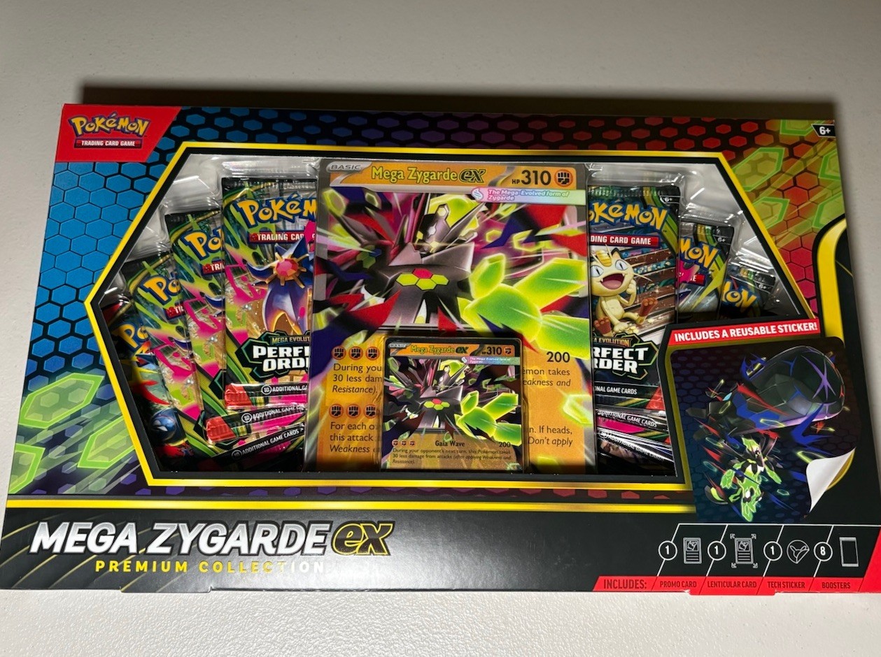 Pokemon Mega Zygarde ex Premium Collection Box