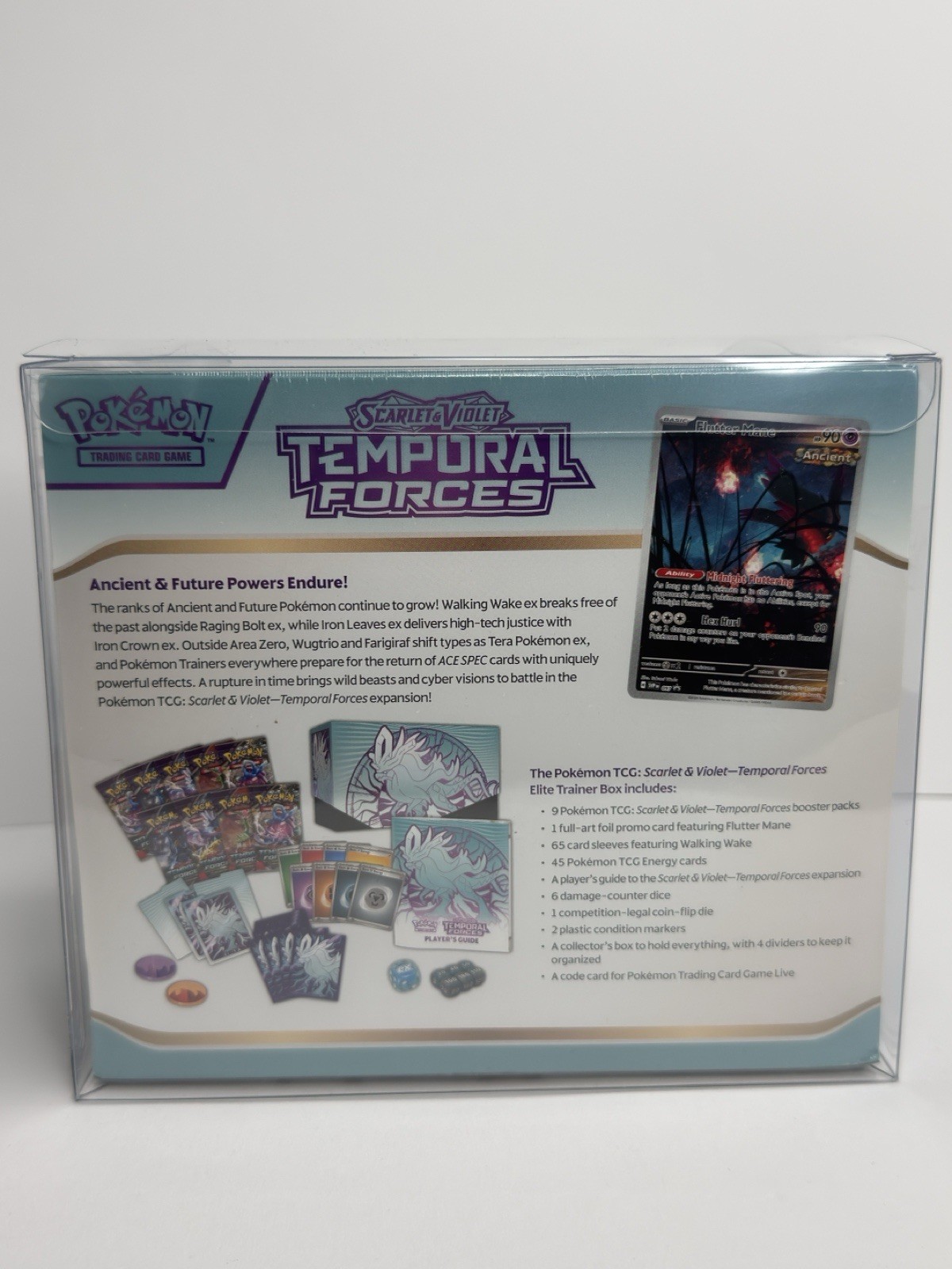 Pokemon Temporal Forces Elite Trainer Box – Walking Wake ETB – Sealed New NM
