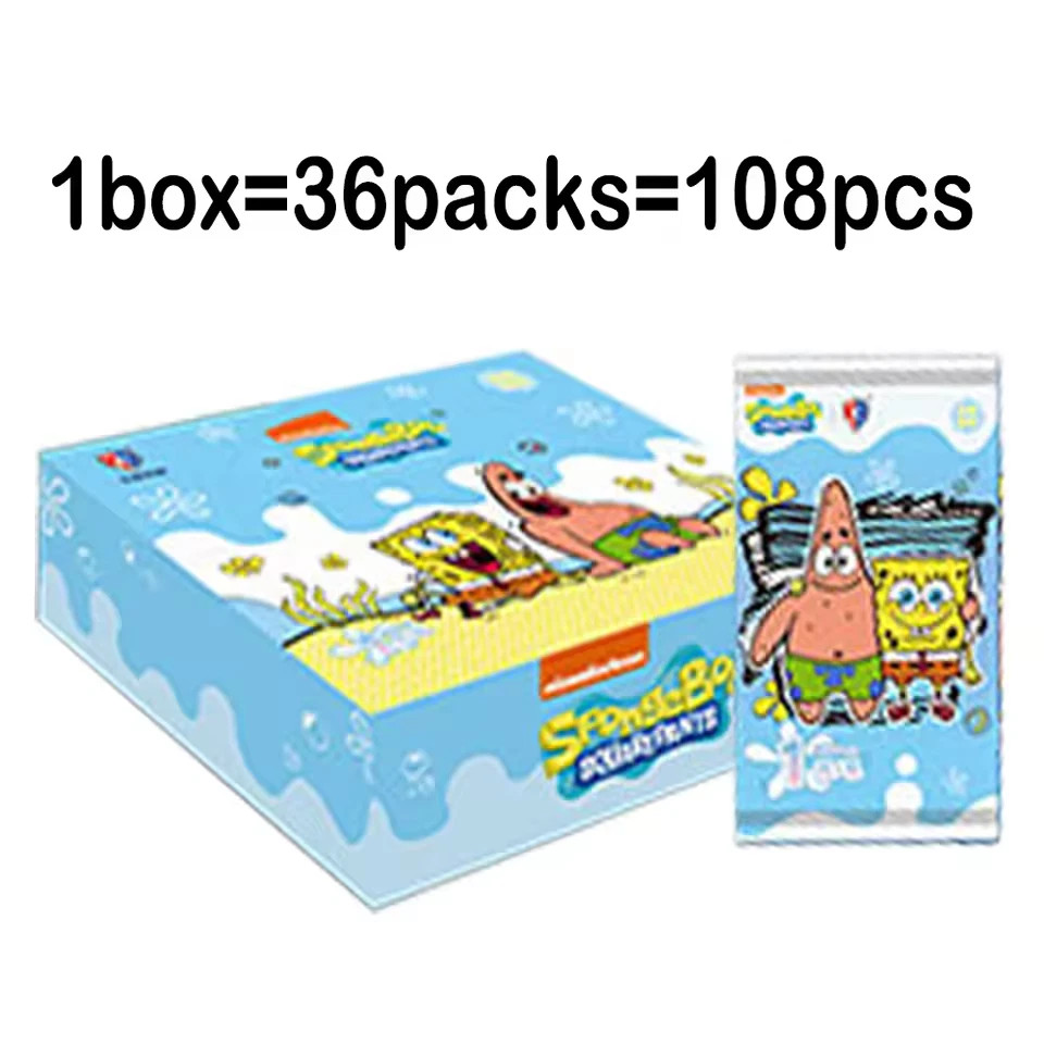 NEW Spongebob Kabao Official Booster Box 36 Pack Trading Card’s Anime TCG CCG
