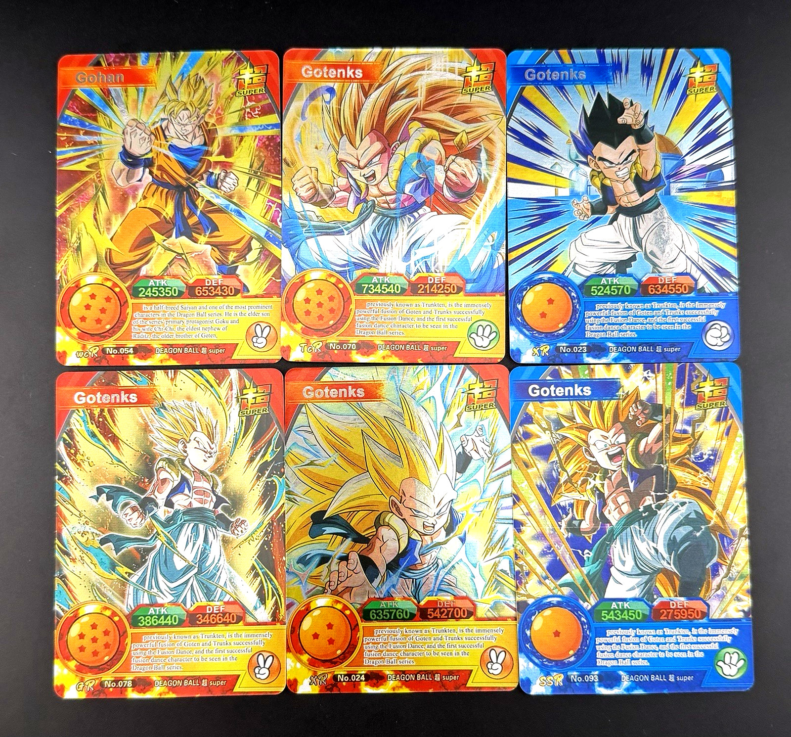 DBZ DBS Dragon Ball CCG TCG Booster Box 36 Packs Goku Vegeta Doujin Anime Cards