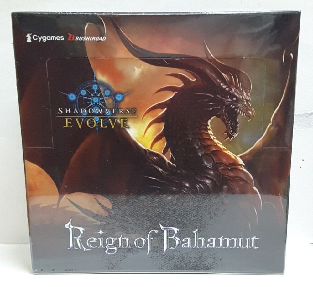 English Shadowverse BP02: Reign Of Bahamut Booster Box NEW SEALED