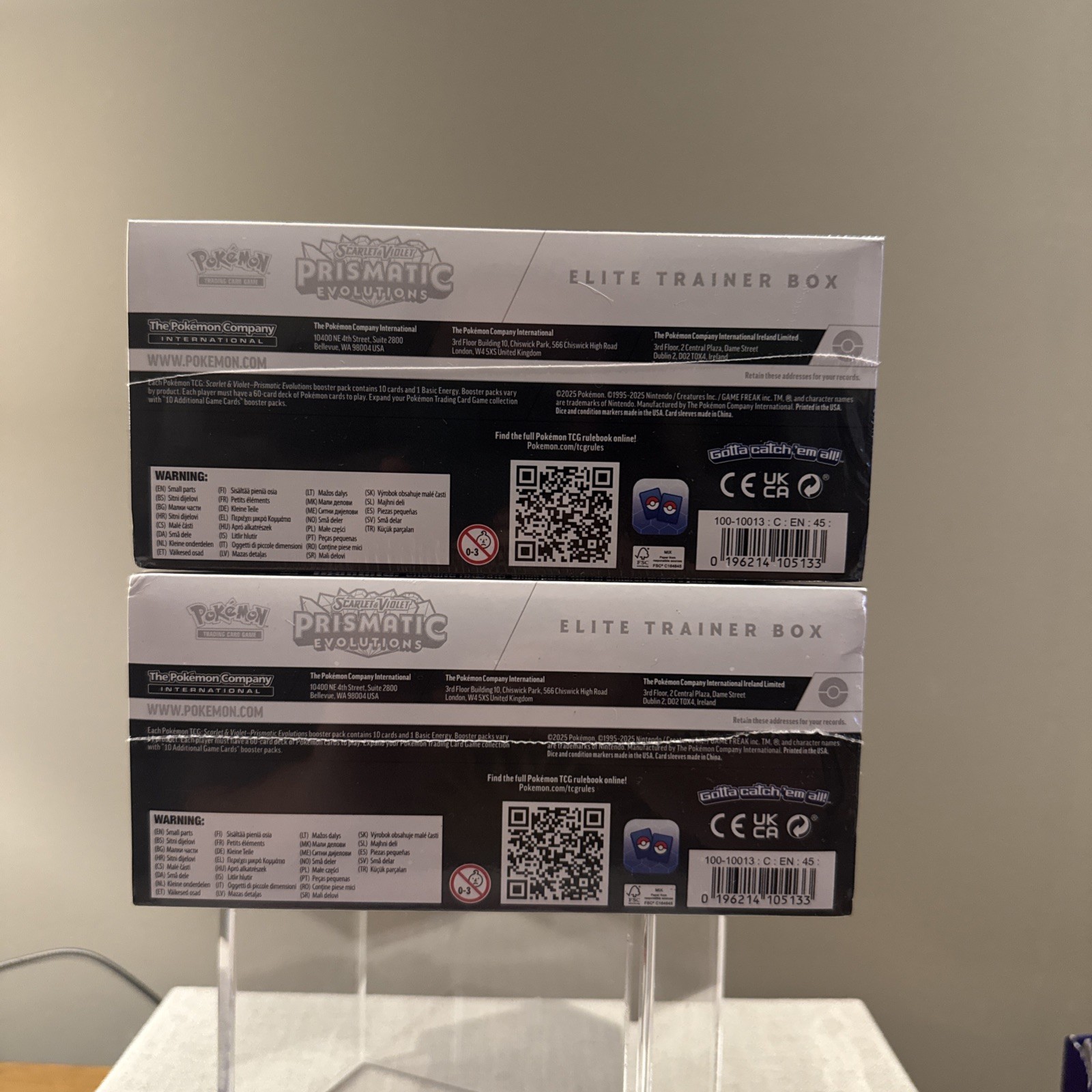 💎💎SALE 💎💎- Pokémon TCG Prismatic Evolutions ETB- SEE DESCRIPTION