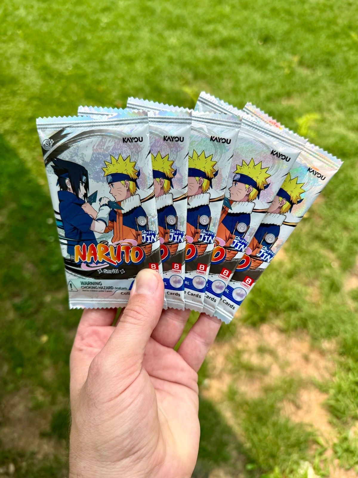CASE of Naruto Kayou Series 3 Chapter Jin English 5 Pack Boxes (36 Boxes)