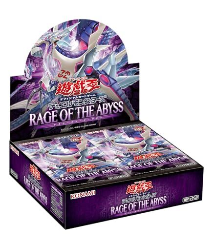 Yu-Gi-Oh! Official Card Game Duel Monsters RAGE OF THE ABYSS 5 Cards × 30 Packs