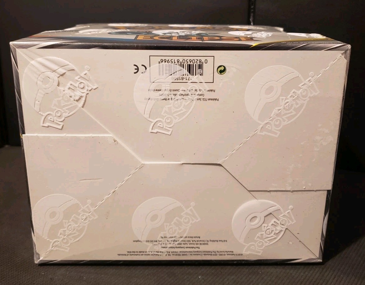 POKEMON S&M COSMIC ECLIPSE THEME DECK DISPLAY CASE SEALED KYOGRE GROUDON