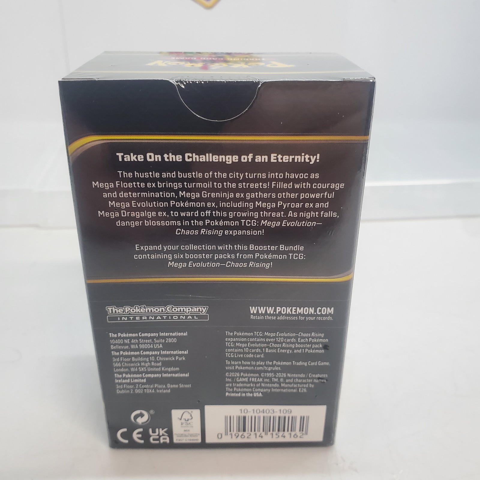 *NEW* Pokemon Mega Evolution Chaos Rising Booster Bundle Box SEALED!