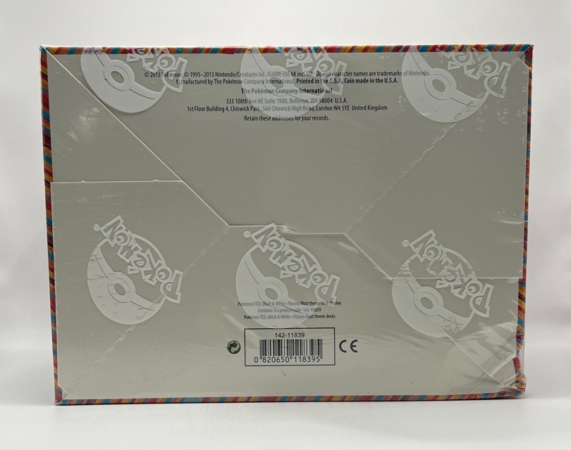 (403207) Pokemon B&W Plasma Blast Theme Deck Display Box – Factory Sealed