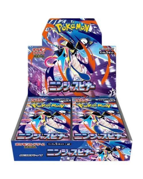 [US SELLER] Pokemon Card Game Ninja Spinner Booster Box Japanese Shrink M4