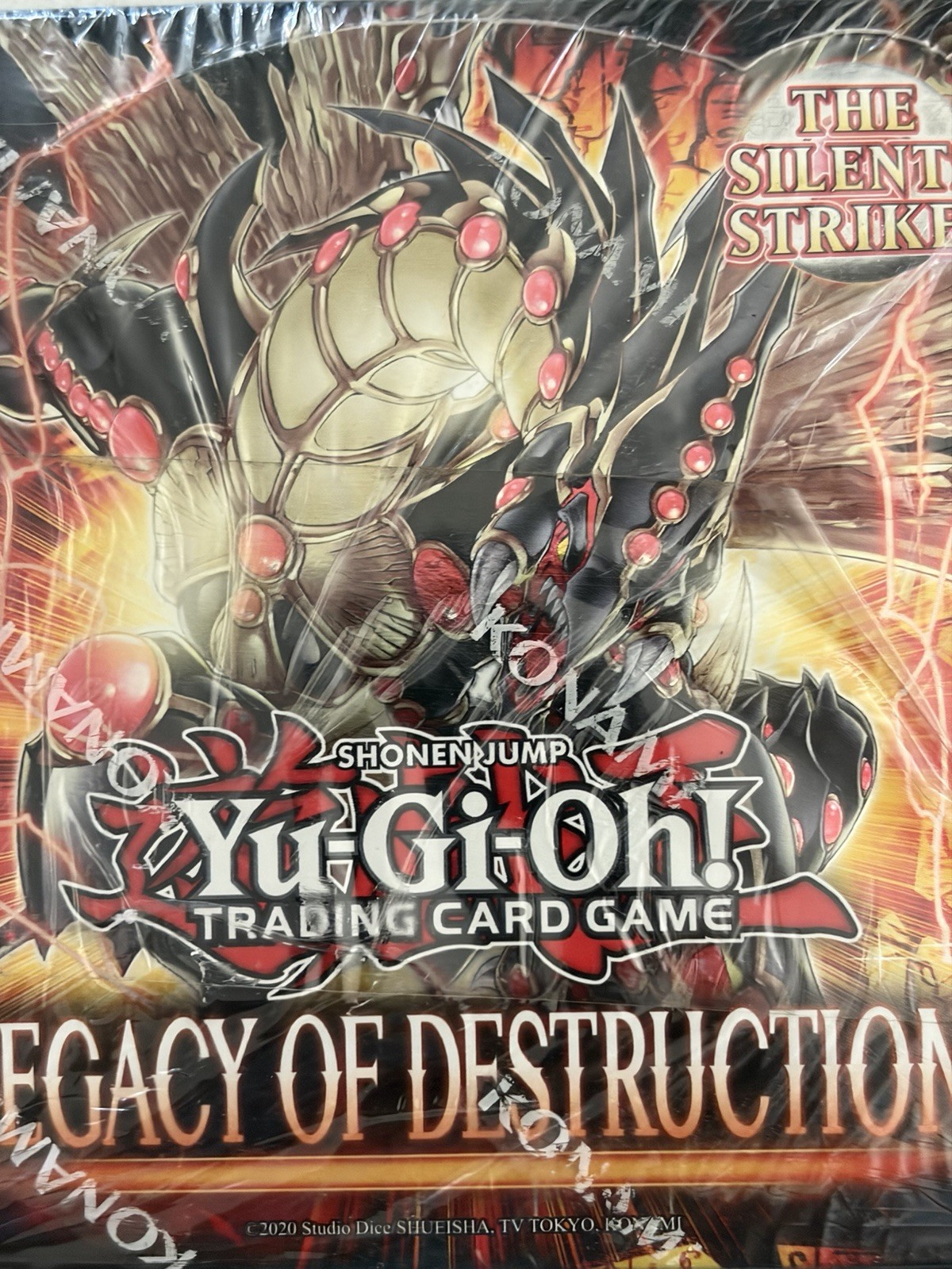 Yugioh Legacy of Destruction Booster Box 1st Edition Factory Sealed