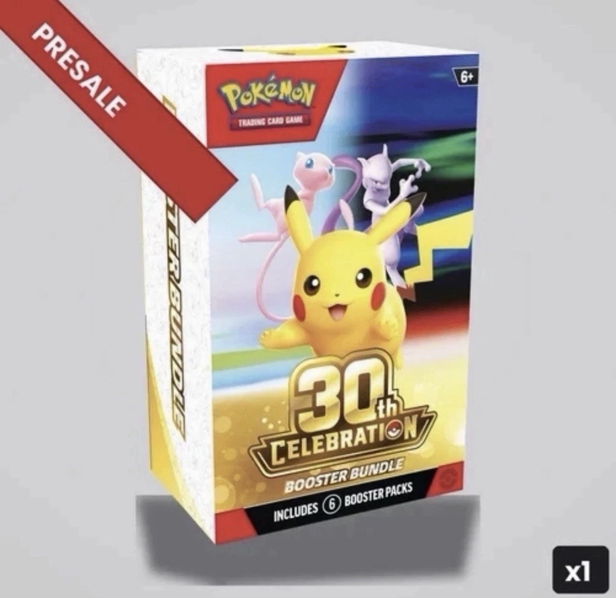 30th Anniversary Pokemon Booster bundle